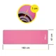 Коврик спортивный Cornix NBR 183 x 61 x 1 cм для йоги и фитнеса XR-0095 Pink/Grey - изображение 7