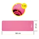 Килимок спортивний Cornix NBR 183 x 61 x 1 cм для йоги та фітнесу XR-0097 Pink/Pink - зображення 4