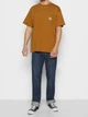 Футболка бавовняна довга чоловіча Carhartt 103296 BRN XS Коричнева (800070358321) - зображення 3