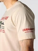 Футболка бавовняна довга чоловіча Carhartt 107050 A16 M Молочна (800070358354) - зображення 5