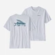 Koszulka bawełniana długa męska Patagonia M'S Flying Fish Responsibili 37598 XL Biała (800070352470) - obraz 8