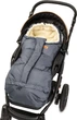 Śpiworek do wózka Sensillo Combi 3w1 wełna 100-80 × 45 cm grafitowy (5902021527830) - obraz 4