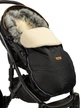 Śpiworek do wózka Sensillo Eskimo wełna 100 x 46 cm czarny (5903076305169) - obraz 5