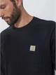 Лонгслів чоловічий Carhartt K126 BLK S Чорний (800070358365) - зображення 4
