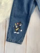 Дитячі джинси на резинці з принтом Tom і Jerry, сині, з кишенями, для хлопчика 7-8 років, зріст 128 - изображение 5