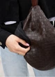 Женская сумка Sambag Bag-glove коричневая 50 х 28 х 5 см (53400068) - изображение 6