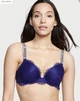Комплект зі стразами Victoria’s Secret Синій 34C-M - зображення 4