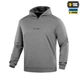 Кофта M-Tac Hoodie Born by Revolution Light Grey 3XL 20112011-3XL - изображение 1