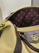 Жіноча сумка LOUIS VUITTON Nano LV Biker текстиль та шкіра бежева - зображення 7