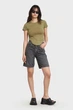 Жіночі темно-сірі джинсові шорти Viktoria G-Star RAW 25 D26268,D933 - изображение 2