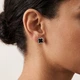 Серьги серебряные в стиле Ван Клифф 957с - изображение 2