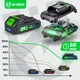 Цепная мини - пила аккумуляторная Wuber WR-CCS-21V 2 аккумулятора 2000 мАч + 2 шины 4'' / 6" + 2 цепи - изображение 4