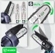 Цепная мини - пила аккумуляторная Wuber WR-CCS-21V 2 аккумулятора 2000 мАч + 2 шины 4'' / 6" + 2 цепи - изображение 8