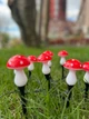 Декоративная гирлянда Мухоморы с солнечной батареей 8 режимов свечения - изображение 13