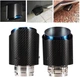 Автомобильная прямая выхлопная труба akrapovic tp-ct 10 63-101 мм из углеродного волокна - изображение 7