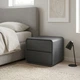 Приліжкова тумба RIAS P328-50 з двома ящиками 50x40x47 см DarkGrey (3_08159) - зображення 4
