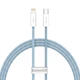 Кабель Baseus Dynamic Series Fast Charging Data Cable Type-C to iP 20W 1m Blue - зображення 1