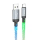 Кабель HOCO U112 Shine charging data cable for Type-C Gray - изображение 1