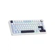 Клавіатура Aula F75 Pink Switch USB UA White (6978080504883) - зображення 3