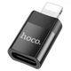 Перехідник Hoco UA17 Lightning Male to Type-C Female Чорний - зображення 4