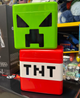 Магнітний конструктор Minecraft Magnetic Cube 240 TNT в металевому боксі майнкрафт - зображення 4