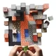 Магнітний конструктор Minecraft Magnetic Cube 240 TNT в металевому боксі майнкрафт - зображення 5