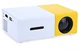 Мультимедийный портативный проектор UKC YG-300 с динамиком White/Yellow - изображение 5