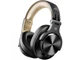 Навушники з мікрофоном OneOdio Fusion A70 Black Gold - зображення 1