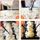 Электрическая такоячница RAF R.527Takoyaki Maker для пончиков и мясных шариков (18 ячеек) - изображение 5