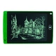 LCD-планшет для малювання 8,5" LCD Writing Tablet Green - зображення 1