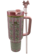 Термос термокружка Stanley Quencher H2.0 Tumbler из нержавеющей стали 1,18 л Blooming Heirloom KT6007854 - изображение 5