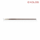 Пензель синтетика кругла Snow 1098R № 1 довга ручка KOLOS - изображение 1