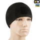 Шапка фліс із липучкою M-Tac Watch Cap Elite Black (S) (270г/м2) 40017002-S - зображення 3