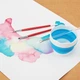 Стакан для воды SINOART, силиконовый сложный, высота 8 см, диаметр 9,5 см - изображение 6