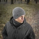 Шапка тонка вязка акрил M-Tac Grey (L/XL) 100% 40546011-L/XL - изображение 9