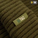Шапка в'язана акрил M-Tac Dark Olive (L/XL) 100% 40544048-L/XL - зображення 6