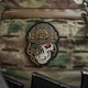 Нашивка M-Tac Worn to the bone Black/Coyote PVC 51565205 - зображення 5