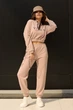 Жіночий спортивний костюм з тринитки вільний (штани+кофта) Seventeen S-M Капучино (2000000170749) - изображение 7