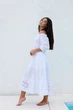 Жіноча сукня з батисту прошва з вишивкою і рюшами літня Seventeen L-XL Білий (2000000169484) - изображение 4