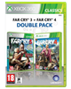 Игра Microsoft Xbox 360 Far Cry 3 + 4 Double Pack Английская Версия DVD 2шт Б/У - изображение 1