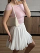 Спідниця-шорти Podolyanka в стилі Baby doll білий 42-44 (S) (Арт. 0313SH) - изображение 7