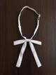 Краватка-метелик на резиночці у японському стилі Honey Fashion Accessories біла (30к043) - изображение 2