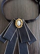 Елегантна брошка-бант із перлиною Honey Fashion Accessories чорний (30к056) - изображение 5