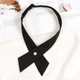 Елегантна краватка-перехрестя Honey Fashion Accessories чорний (30к057) - изображение 1