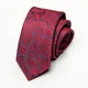 Класична краватка з ретро принтом Honey Fashion Accessories бордовий (30к053) - зображення 2