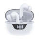 Бездротові навушники Choetech BH-T60 White TWS, Bluetooth 5.3, ANC+ENC, LED-дисплей - зображення 2
