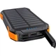 Повербанк Choetech 10000mAh 2xUSB-A 1xUSB-C solar panel Qi-5W Black-Orange (B659-OR) - зображення 2