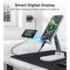 Кабель для передачи данных Choetech USB-C 2.0 M-M 480 Mbps PD 100W LED-дисплей 1.8м Black (XCC-1063) - изображение 5