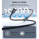 Кабель для передачи данных Choetech USB-C 2.0 M-M 480 Mbps PD 100W LED-дисплей 1.8м Black (XCC-1063) - изображение 8
