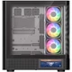 Корпус Modecom VOLCANO AQ400 ARGB MIDI Tower із LCD дисплеєм 6.2” 4x120mm без БЖ Black (MC-A-AQ400-4FA-B) - зображення 5